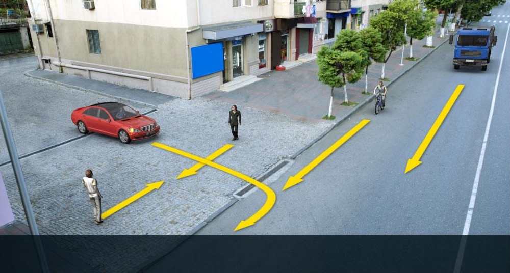 რომელი საგზაო მოძრაობის მონაწილეს მიმართ წარმოექმნება გზის დათმობის ვალდებულება მსუბუქი ავტომობის მძღოლს ისრის მიმართულებით მოძრაობის შემთხვევაში?