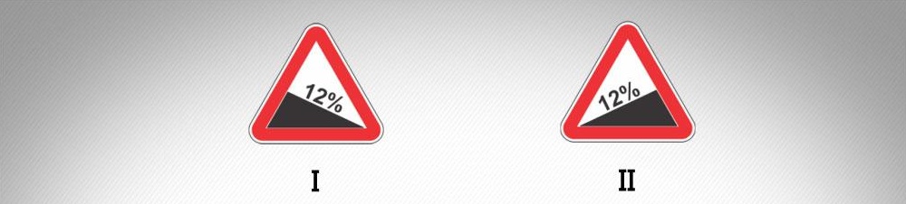 შეიძლება თუ არა, მოცემული საგზაო ნიშნები, 8.1.1 „მანძილი ობიექტამდე“ დაფის გარეშე, დაიდგას უშუალოდ აღმართის ან დაღმართის (ან დაღმართის და აღმართის) წინ, თუ ისინი ერთმანეთს მიჰყვება?